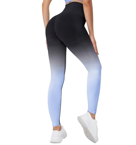 Zilams Leggings Damen High Waist Sport Leggings Scrunch Butt Push Up Blickdicht Sportleggings Yoga Jogging Sporthose Gym Laufhose von Zilams