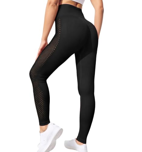 Zilams Scrunch Butt Leggings Damen Sports Leggings High Waist Push Up Blickdicht Seamless Fitness Gym Yoga Hosen von Zilams
