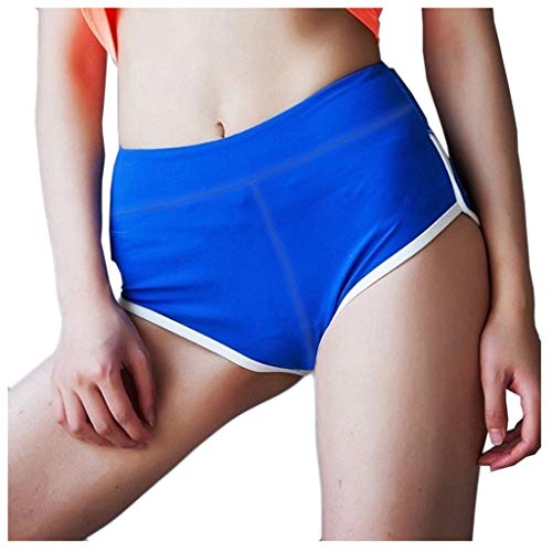 Elastische Shorts High Waist Hose Radlerhose High Waist Sport Shorts Sommer Hotpants Boxershorts Strand Shorts Sommerhose Laufshorts Leggings Fitness Yoga Short Kurze Sporthose Damen Mit Tasche von Zilosconcy