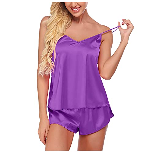 Panties Komfort Boxershorts Schwarz String Tang Damen Satin Schlafanzüge Schlafanzüge Set Hosen Frauen Unterwäsche Cami Polizei Kostüm Dessous von Zilosconcy