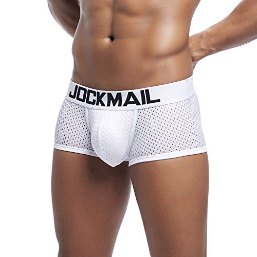 Zilosconcy Reizwäsche Für Sex Männer String Herren Baumwolle Jockstrap G-String Thongs String Tanga Mit Ausbuchtung Stretcken Slip Sport Slip T-Back Atmungsaktiv Men Boxershorts Unterhosen von Zilosconcy