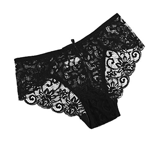 Zilosconcy Sexy Slips Tanga Damen Spitze Dessous Tanga Höschen Erotisch String Unterhose Fit Lingerie Pantys Schlüpfer Aushöhlen Sexy Spitze Hipster Slip Panties Sexy Damenwäsche Everyday Essential von Zilosconcy