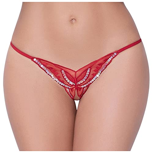 Zilosconcy Spitze Unterhose Thong Erotisch String Unterhose Fit Lingerie Erotische Wäsche Dessous Slip Panties Sexy Damenwäsche Unterwäsche Schlüpfer Aushöhlen Panties Hipster Damen Tanga String von Zilosconcy