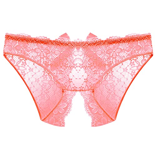 Zilosconcy Spitze Unterhose Thong Erotisch String Unterhose Fit Lingerie Erotische Wäsche Dessous Slip Panties Sexy Damenwäsche Unterwäsche Schlüpfer Aushöhlen Panties Hipster Damen Tanga String von Zilosconcy