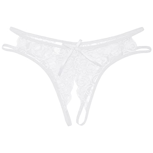 Zilosconcy Spitze Unterhose Thong Erotisch String Unterhose Fit Lingerie Erotische Wäsche Dessous Slip Panties Sexy Damenwäsche Unterwäsche Schlüpfer Aushöhlen Panties Hipster Damen Tanga String von Zilosconcy