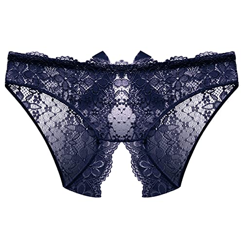 Zilosconcy Spitze Unterhose Thong Erotisch String Unterhose Fit Lingerie Erotische Wäsche Dessous Slip Panties Sexy Damenwäsche Unterwäsche Schlüpfer Aushöhlen Panties Hipster Damen Tanga String von Zilosconcy