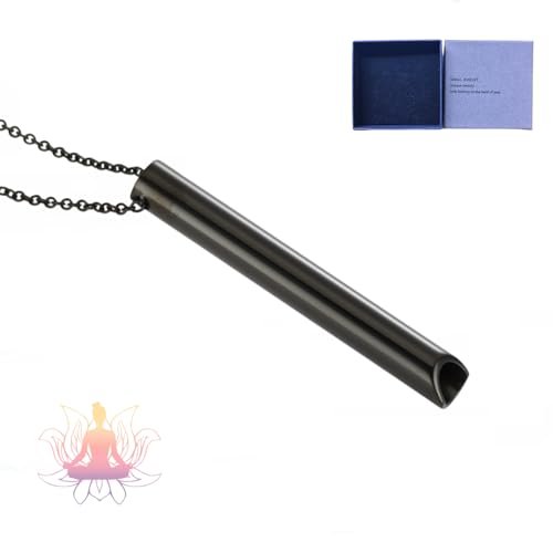 Halskette für Meditation, Achtsamkeit, Angstlinderung, ruhiges Tragen, Fokussieren, Entspannen, Aufhören mit dem Dampfen, Edelstahlkette, Hilfsmittel zur Atemübung, Geschenk für Männer und Frauen Halskette für Meditation, Achtsamkeit, Angstlinderung, ruhiges Tragen, Fokussieren, Entspannen, Aufhören mit dem Dampfen, Edelstahlkette, Hilfsmittel zur Atemübung, Geschenk für Männer und Frauen von Zilynhom
