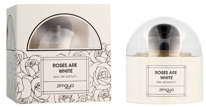 Zimaya Eau de Parfum Roses Are White Damen EDP Spray, ZIMAYA, Damenparfüm, Glasflakon, Damenduft von Zimaya