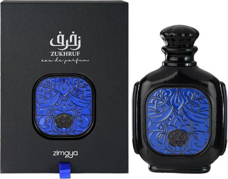 Zimaya Eau de Parfum Zukhruf Black Männer EDP Spray, ZIMAYA, Herrenparfüm, Glasflakon, Herrenduft von Zimaya