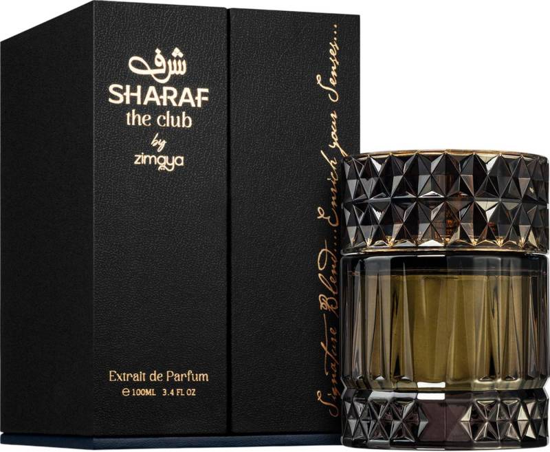 Zimaya Extrait Parfum Sharaf The Club Unisex Damen & Herren Spray, ZIMAYA, Damenparfüm, Glasflakon, Herrenparfüm, Unisexduft von Zimaya
