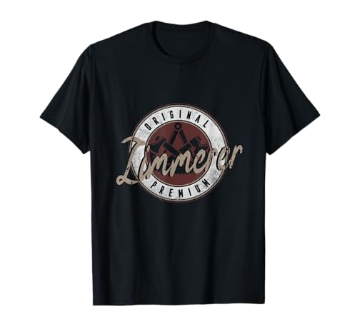 Herren Zimmerer Zimmermann Premium Vintage Style Used Look T-Shirt Herren Zimmerer Zimmermann Premium Vintage Style Used Look T-Shirt von Zimmerer und Zimmermann Designs