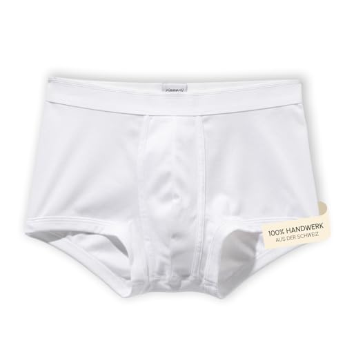 Zimmerli Boxer Business Class - Boxershorts Herren - 100% Baumwolle - Pflegeleicht & Edel - Weiß - für Pures Wohlgefühl - Qualität aus der Schweiz - Größe 3XL von Zimmerli