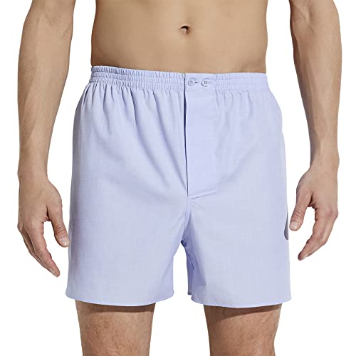 Zimmerli Boxer Shorts Woven Nightwear Light Blue M von Zimmerli