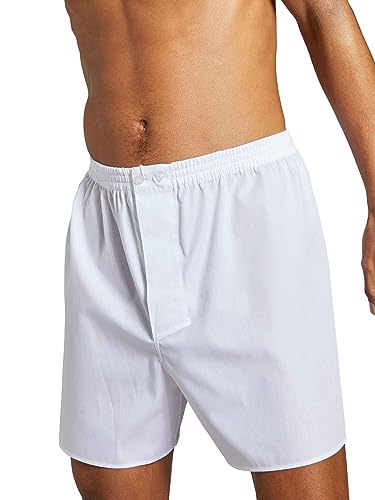 Zimmerli Boxer Shorts Woven Nightwear White M von Zimmerli