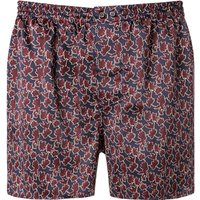 Zimmerli Herren Boxershort blau Seide Gemustert von Zimmerli