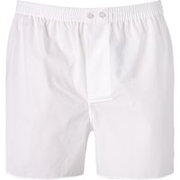 Zimmerli Herren Boxershorts weiß Baumwolle unifarben von Zimmerli