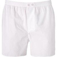 Zimmerli Herren Boxershorts weiß Baumwolle unifarben von Zimmerli