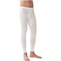 Zimmerli Herren Lange Unterhose weiß Wool unifarben von Zimmerli