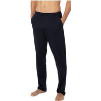 Zimmerli Herren Pyjamahose blau Jersey-Baumwolle unifarben von Zimmerli