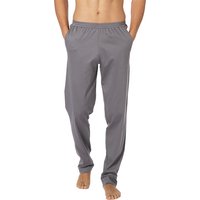 Zimmerli Herren Pyjamahose grau Jersey-Baumwolle unifarben von Zimmerli