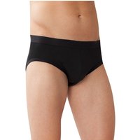 Zimmerli Herren Slip schwarz Baumwolle unifarben von Zimmerli