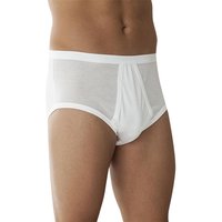 Zimmerli Herren Slip weiß Baumwolle unifarben von Zimmerli