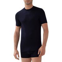 Zimmerli Herren T-Shirt blau Viskose unifarben von Zimmerli