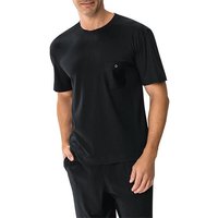 Zimmerli Herren T-Shirt grau Baumwolle unifarben von Zimmerli