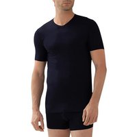 Zimmerli Herren T-Shirt schwarz Viskose unifarben von Zimmerli