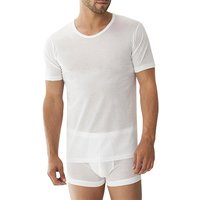 Zimmerli Herren T-Shirt weiß Baumwolle unifarben von Zimmerli