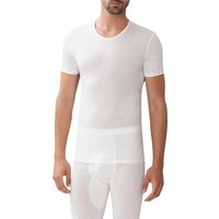 Zimmerli Herren T-Shirt weiß Wool unifarben von Zimmerli