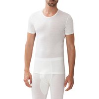 Zimmerli Herren T-Shirt weiß Wool unifarben von Zimmerli
