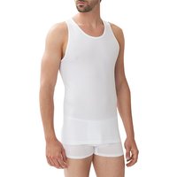 Zimmerli Herren Tanktop weiß Baumwolle unifarben von Zimmerli