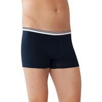 Zimmerli Herren Trunk blau Baumwolle unifarben von Zimmerli