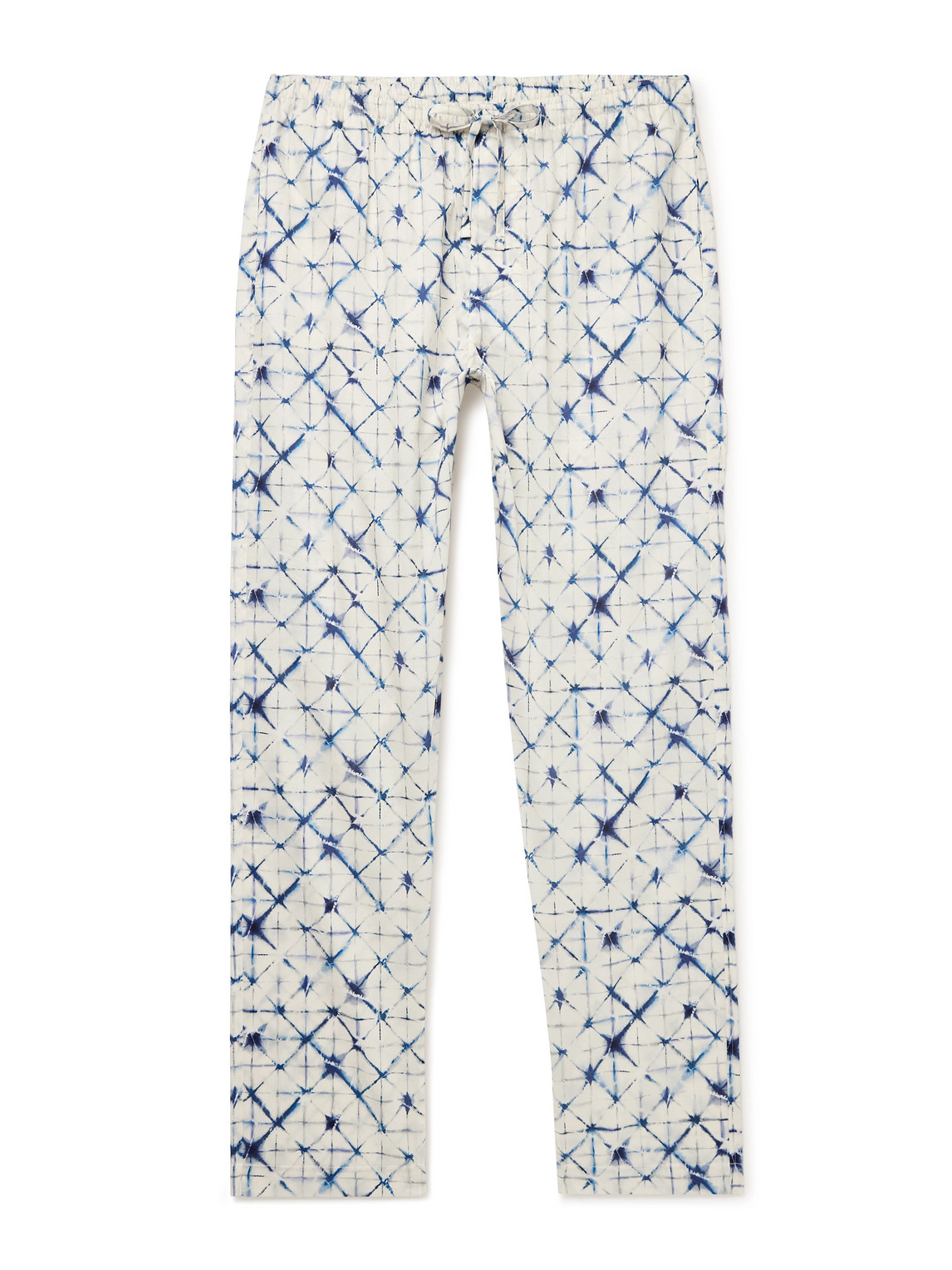 Zimmerli - Printed Cotton-Sateen Pyjama Trousers - Men - Blue - XXL von Zimmerli