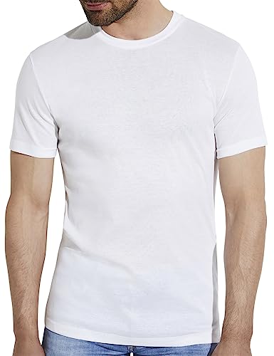 Zimmerli T-Shirt Kurzarm Business Class - T Shirt Herren - 100% Baumwolle - Pflegeleicht & Edel - Weiß - für Pures Wohlgefühl - Qualität aus der Schweiz - Größe XXL von Zimmerli