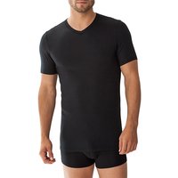 Zimmerli Herren T-Shirt schwarz Viskose unifarben von Zimmerli