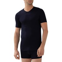 Zimmerli Herren T-Shirt schwarz Viskose unifarben von Zimmerli