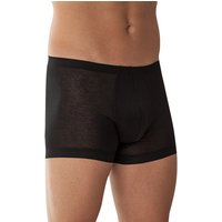 Zimmerli Herren Pant schwarz Merc. Baumwolle unifarben von Zimmerli