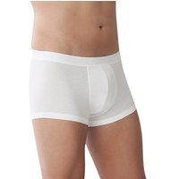 Zimmerli Herren Trunk weiß Baumwolle unifarben von Zimmerli