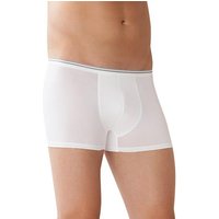 Zimmerli Herren Trunk weiß Baumwolle unifarben von Zimmerli