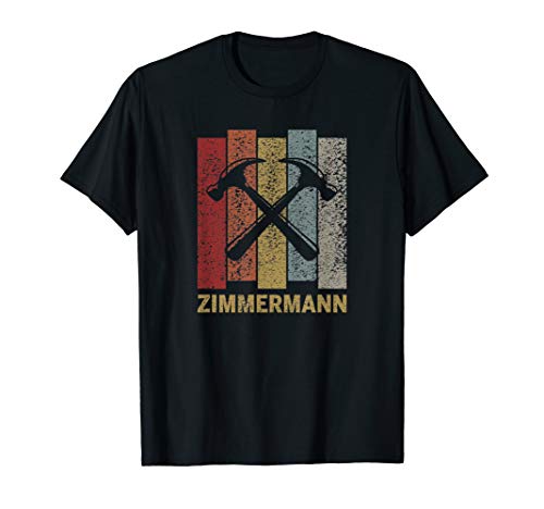 Herren Zimmermann Retro Hammer Für Zimmerer T-Shirt Herren Zimmermann Retro Hammer Für Zimmerer T-Shirt von Zimmermann Vintage Retro Outfit