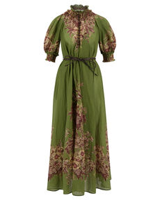 Damen Maxikleid aus Ramie OTTIE SWING MAXI DRESS von Zimmermann