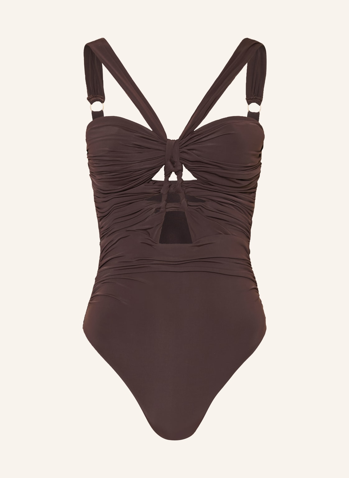 Zimmermann Badeanzug Daylight braun von Zimmermann