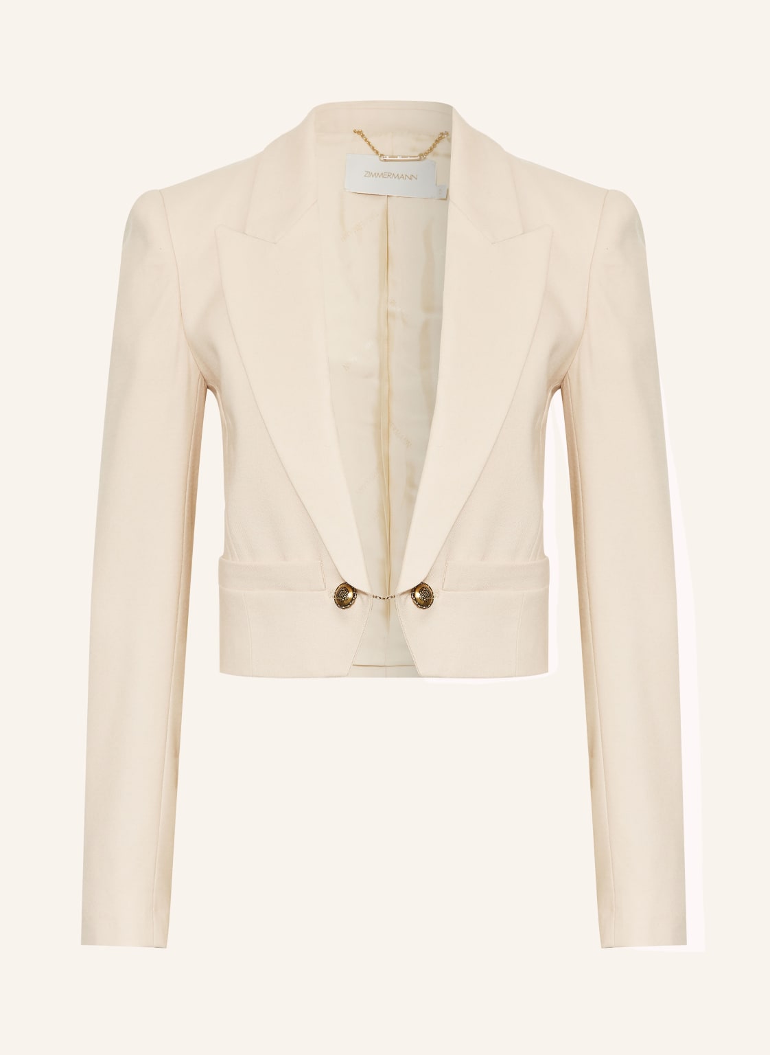 Zimmermann Blazer Hypnotic Wool weiss von Zimmermann