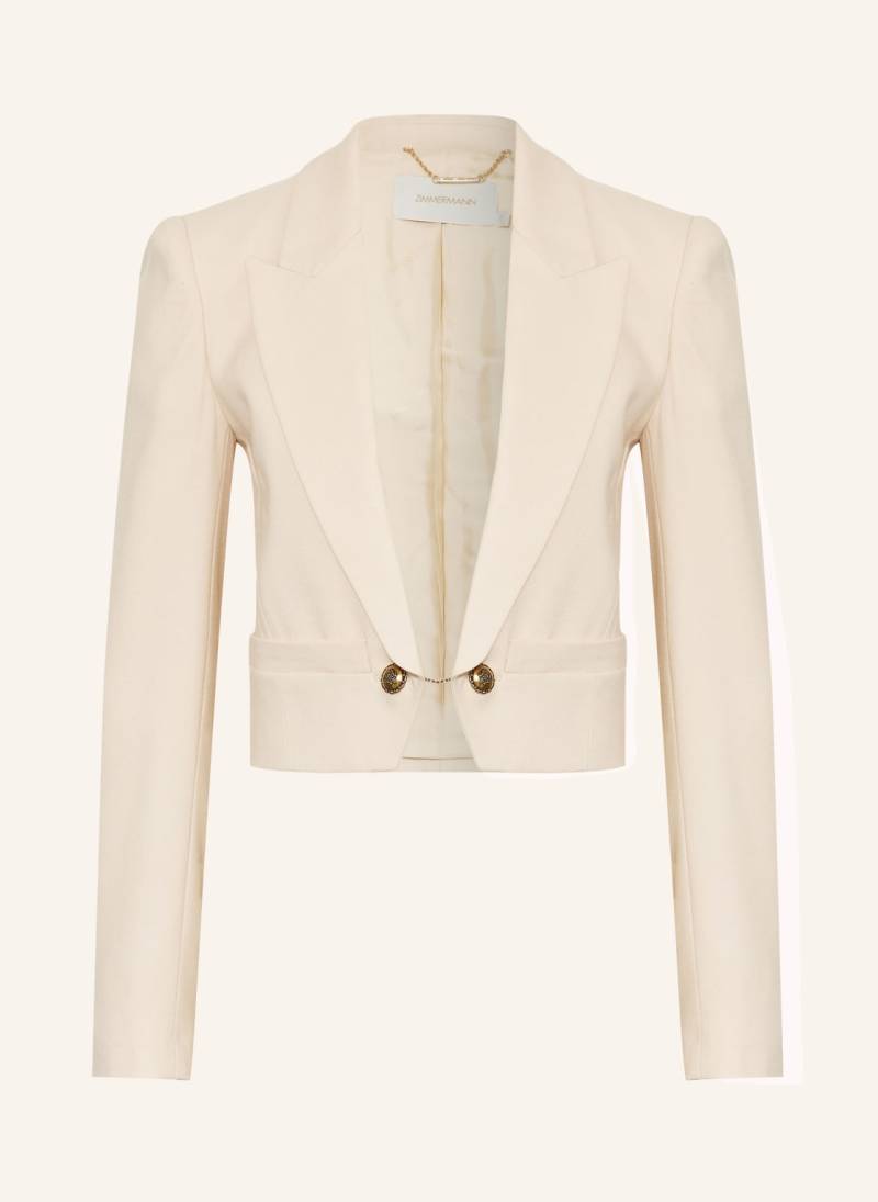 Zimmermann Blazer Hypnotic Wool weiss von Zimmermann