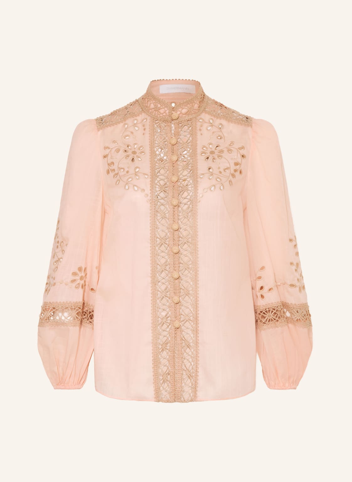 Zimmermann Bluse Awaken orange von Zimmermann