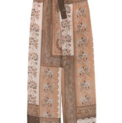 Zimmermann Braune Seidenhose von Zimmermann