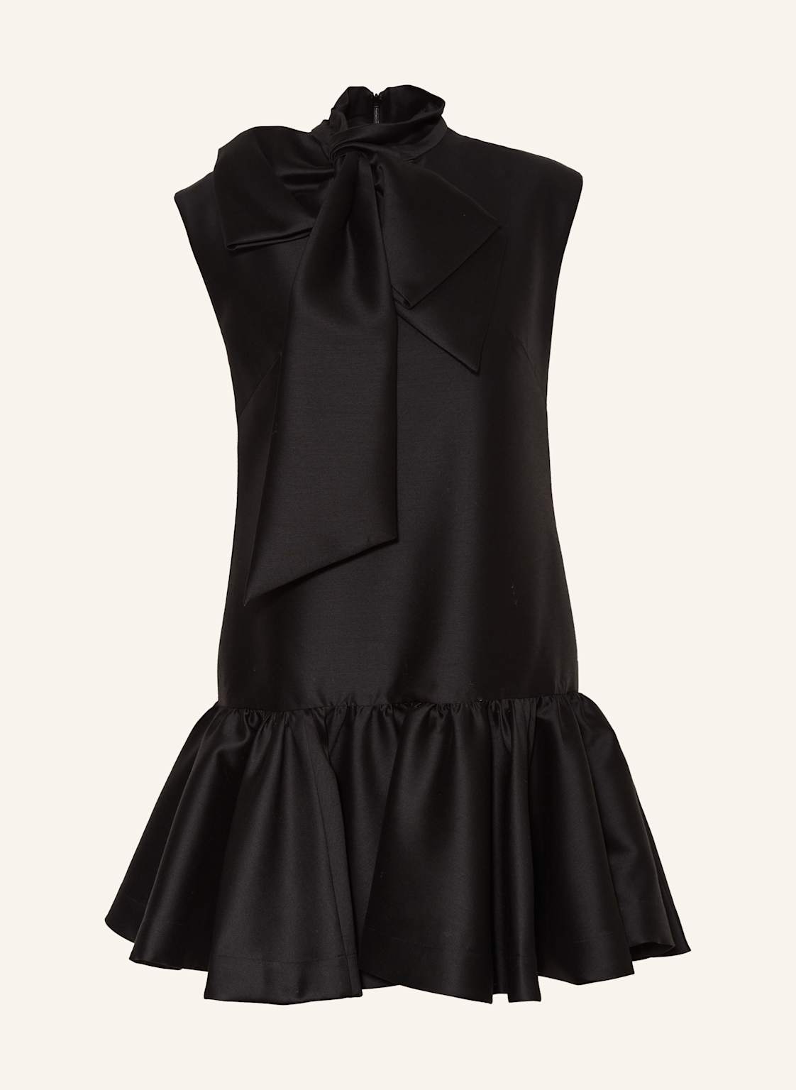 Zimmermann Kleid Hypnotic Bow schwarz von Zimmermann
