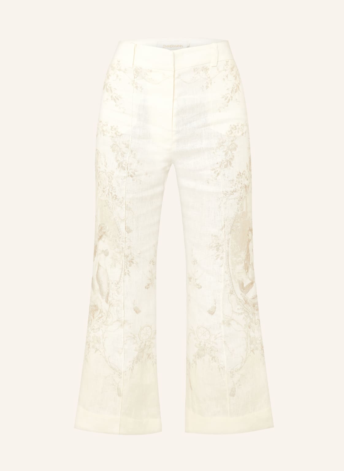 Zimmermann Leinen-Culotte weiss von Zimmermann